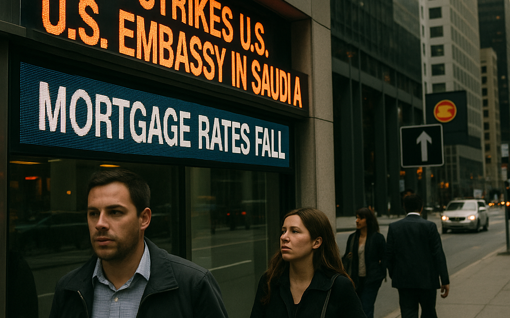 Middle East War Risk and Canadian Mortgage Rates